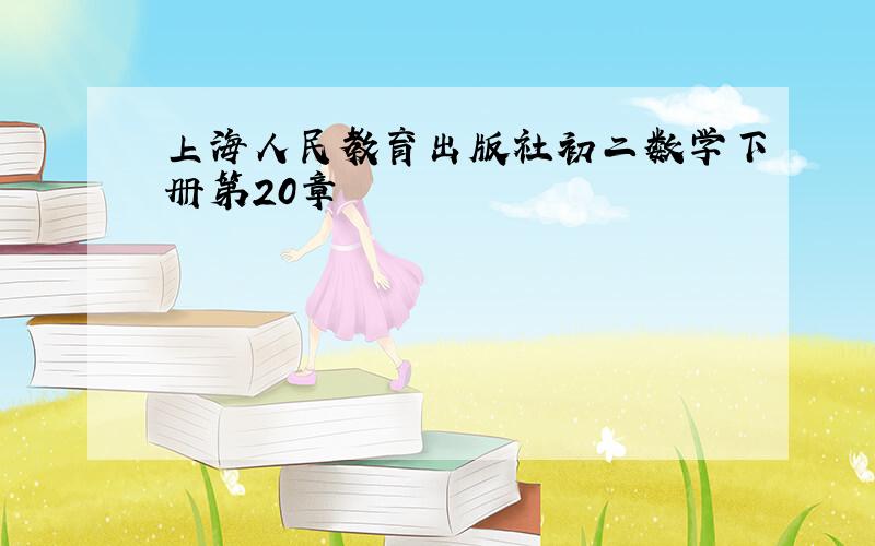 上海人民教育出版社初二数学下册第20章