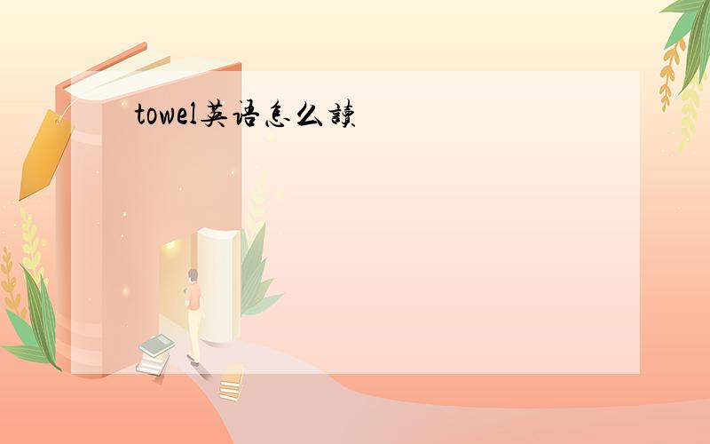 towel英语怎么读